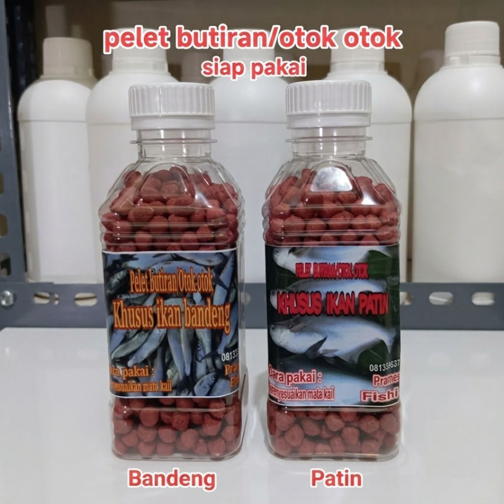Umpan jadi Pelet Otok Otok butiran Khusus Bandeng & Patin