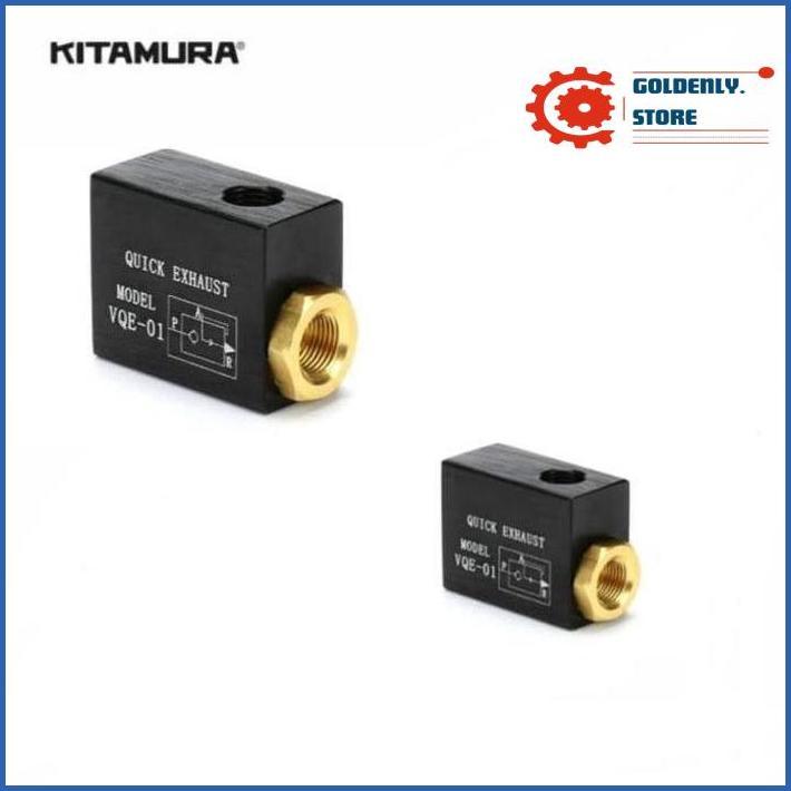 QE PNEUMATIC QUICK EXHAUST VALVE VENT VALVE AIR QUICK EXHAUST QE TERMURAH