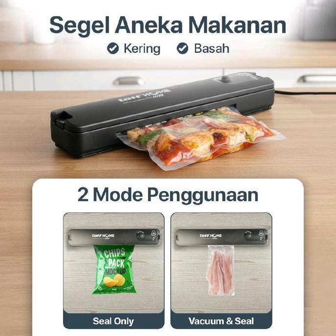 Mesin Vacuum Sealer Plastic Sealer Taffware Freshpackpro