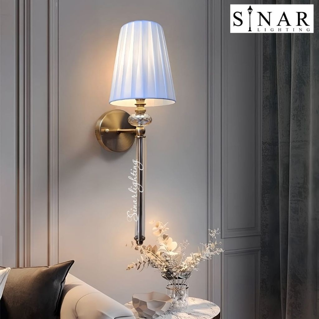 Lampu dinding Kap Modern American tinggi 52 cm C3519 (LISTRIK)