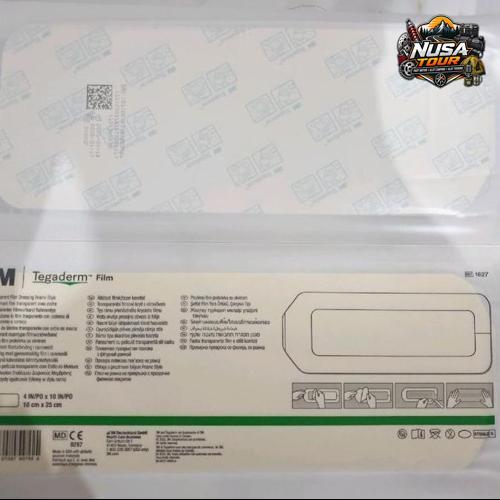 Tegaderm 1627 / Tegaderm 3M / Tegaderm Film 10x25cm / Plester tahan air
