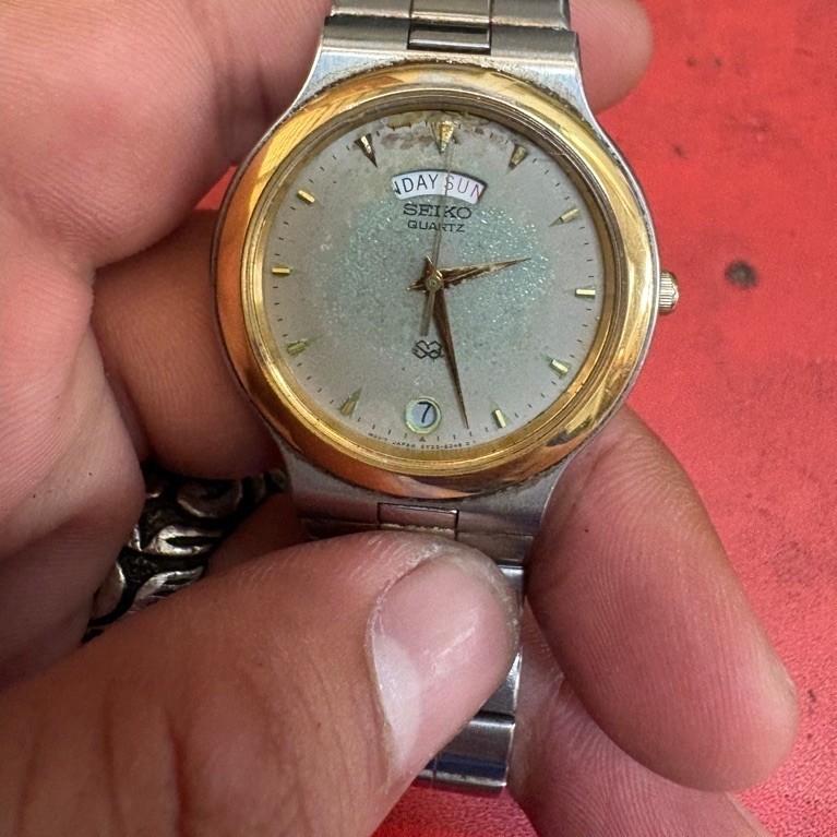 jam Seiko bahan(gembling)
