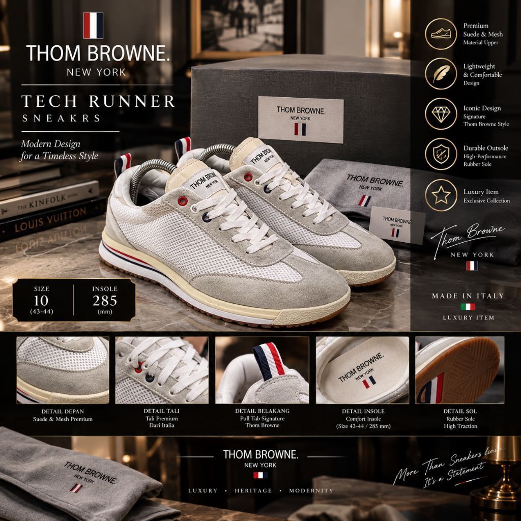 9.5 - THOM BROWN* NEW YORK TECH RUNNER