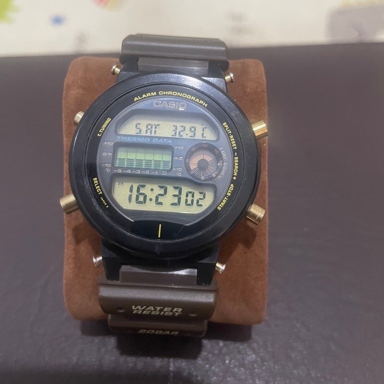 Casio G-Shock DW-6100 Preloved Thermometer Ori