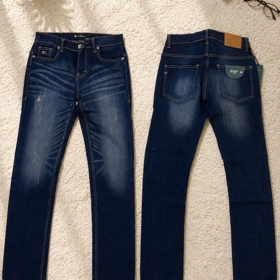 Celana Jeans Pria Dark Blue KRGR