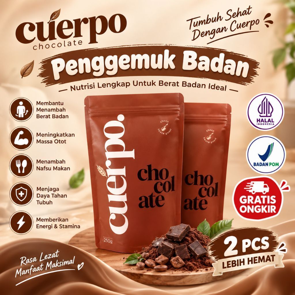 PROMO SUSU CUERPO PENGGEMUK BADAN HALAL BPOM