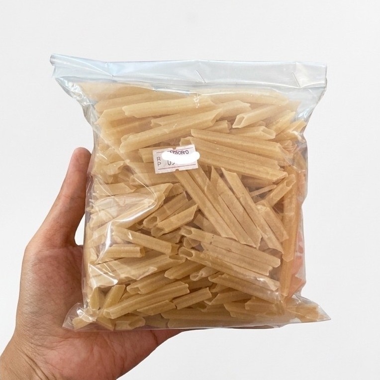 Kerupuk potato 250gr /krupuk potato /krupuk stick potato/ kerupuk mentah