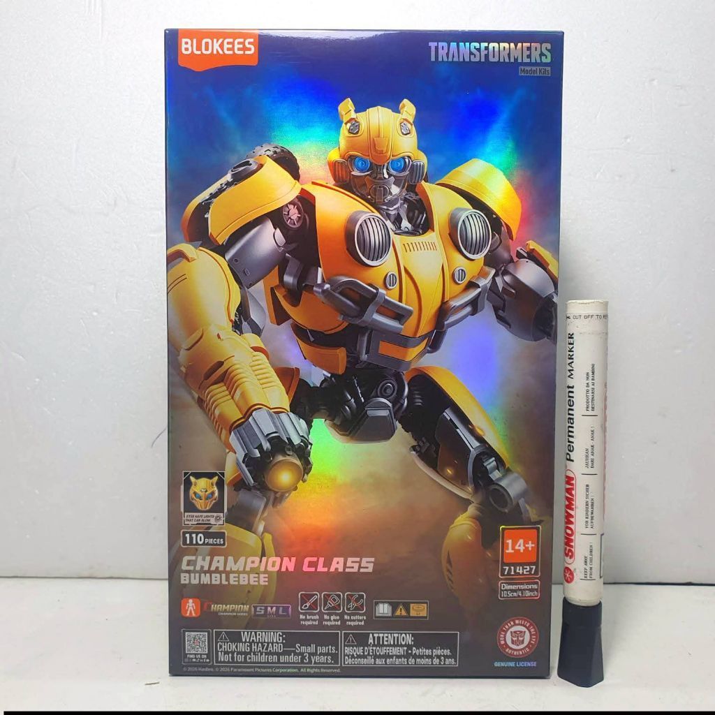 Mainan mokit blokees bulukeTransformers bumble bee cc27
Model kit

KBSwepGKA