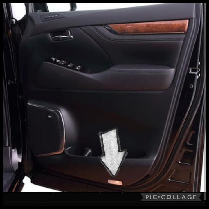 TERBARU LAMPU LED DOOR TRIM LOGO VELLFIRE LAMPU DOOR TRIM TOYOTA VELLFIRE ANH3 