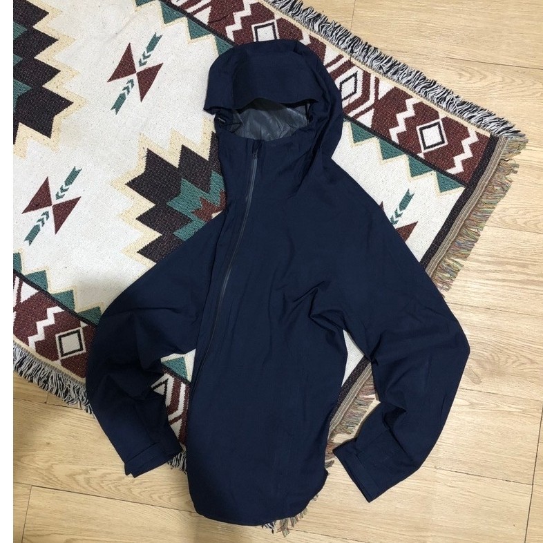 (HARGA NET / PAS) UNIQLO BLOCKTECH JACKET NAVY 2 SIZE XL USED CONDITION / UNIQLO JAKET / UNIQLO BLOC