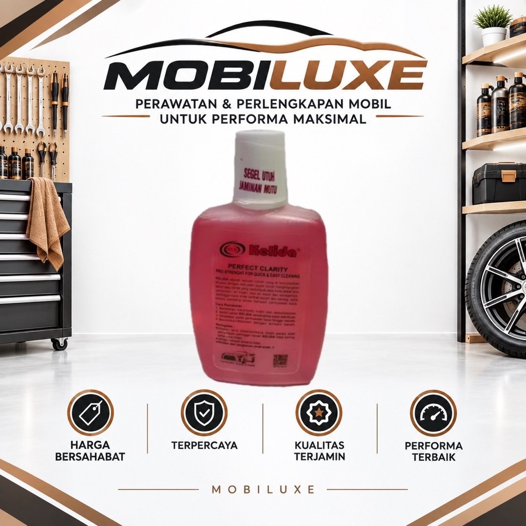 Obat Jamur KELIDA Ukuran 200ml/Pembersih Kaca/Badan/Bodi Mobil/Obat Jamur Kaca Gedung