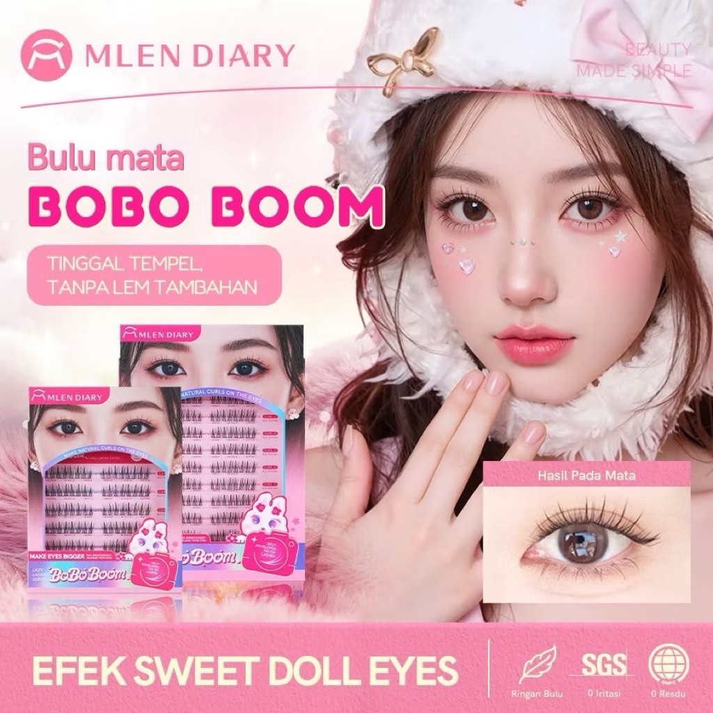 MLEN DIARY - Bobo Boom Eyelashes MIN / MAX