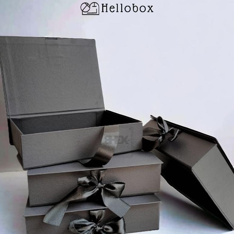 HardBox Premium 30 cm full black Gift Box Pita