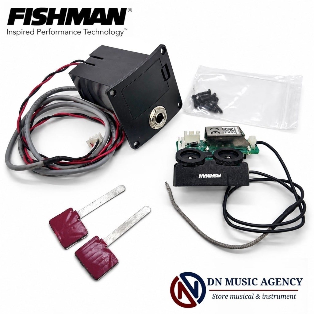 preamp fishman sonitone GT-1 onboard with sonicore pickup original preamp gitar & bass