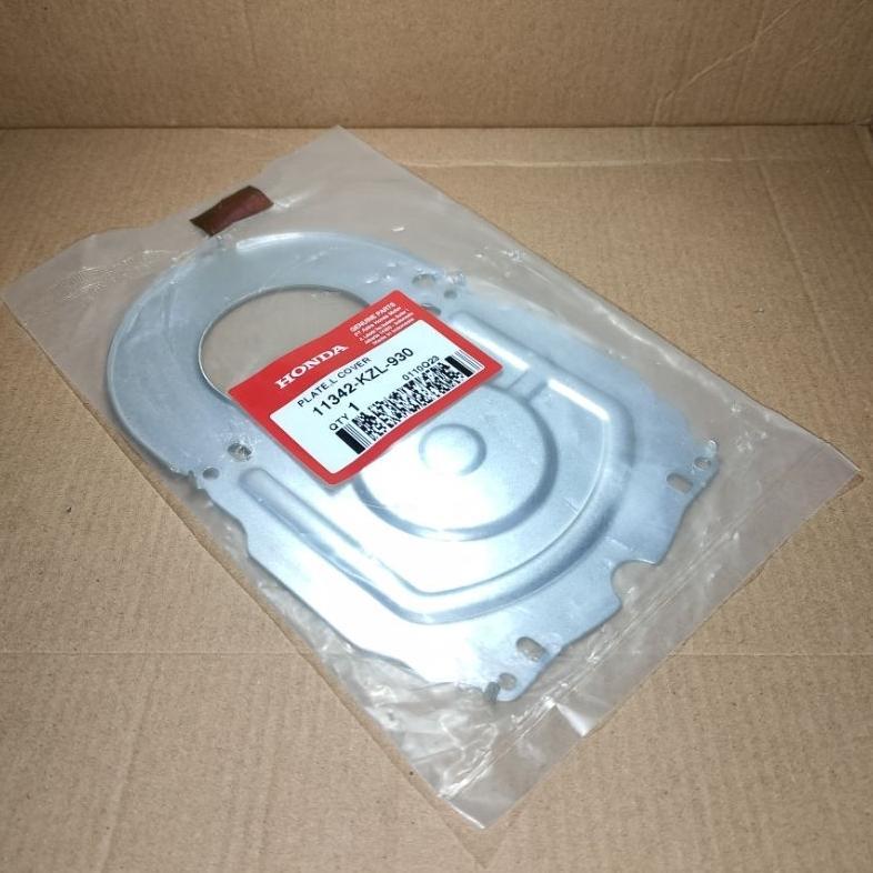HGP 11342-KZL-930 Plat L Side cover tutup bak cvt per stater Beat Fi,Scoopy Fi,Vario 110Fi,Spacy Fi