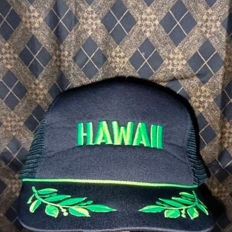 Topi Vintage Trucker Ropehat Hawaii
