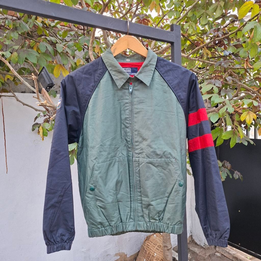 vintage polo ralph lauren harrington jacket flannel lined , vintage polo ralph lauren harrington jac