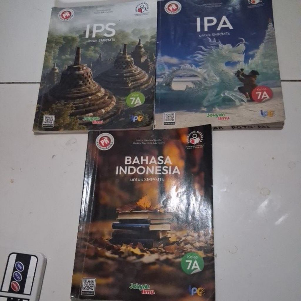 intan pariwara pr ipa/ips/bahasa indonesia kelas 7a