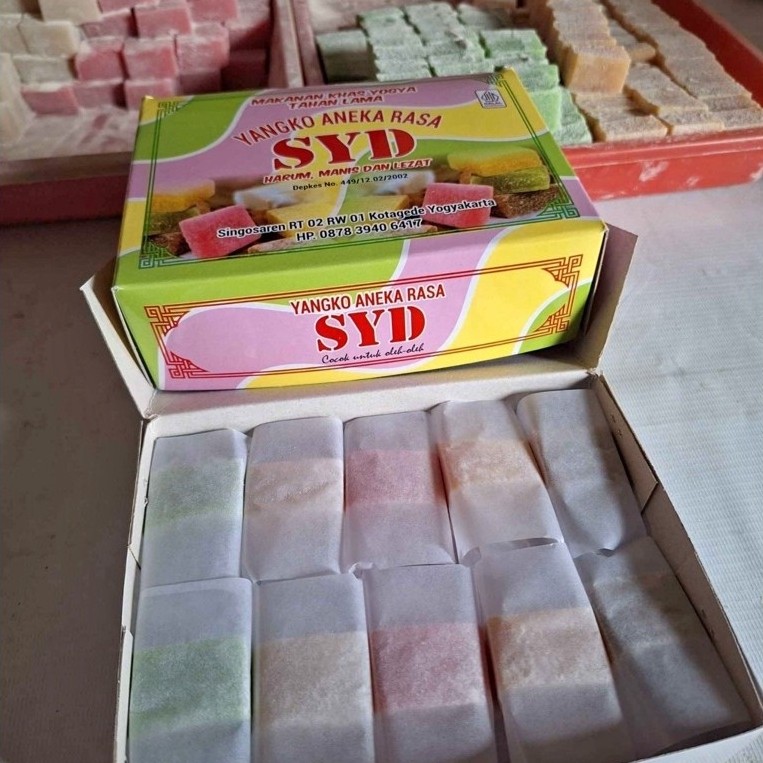 Yangko Aneka Rasa [ Khas Kotagede Jogja] - isi 30 biji / Yangko Khas Jogja
