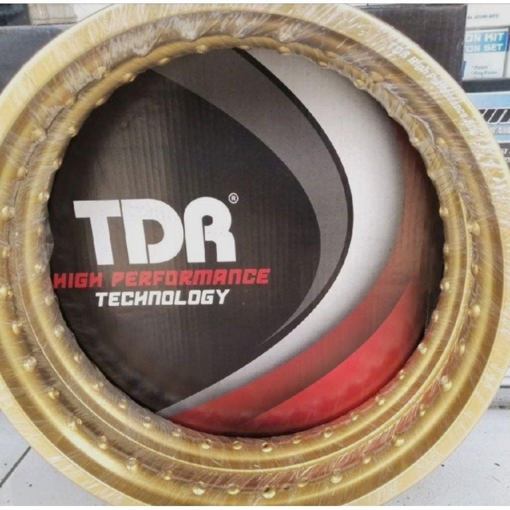 Velg Tdr Racing  Gold  Matte Ring 17 Hole 36