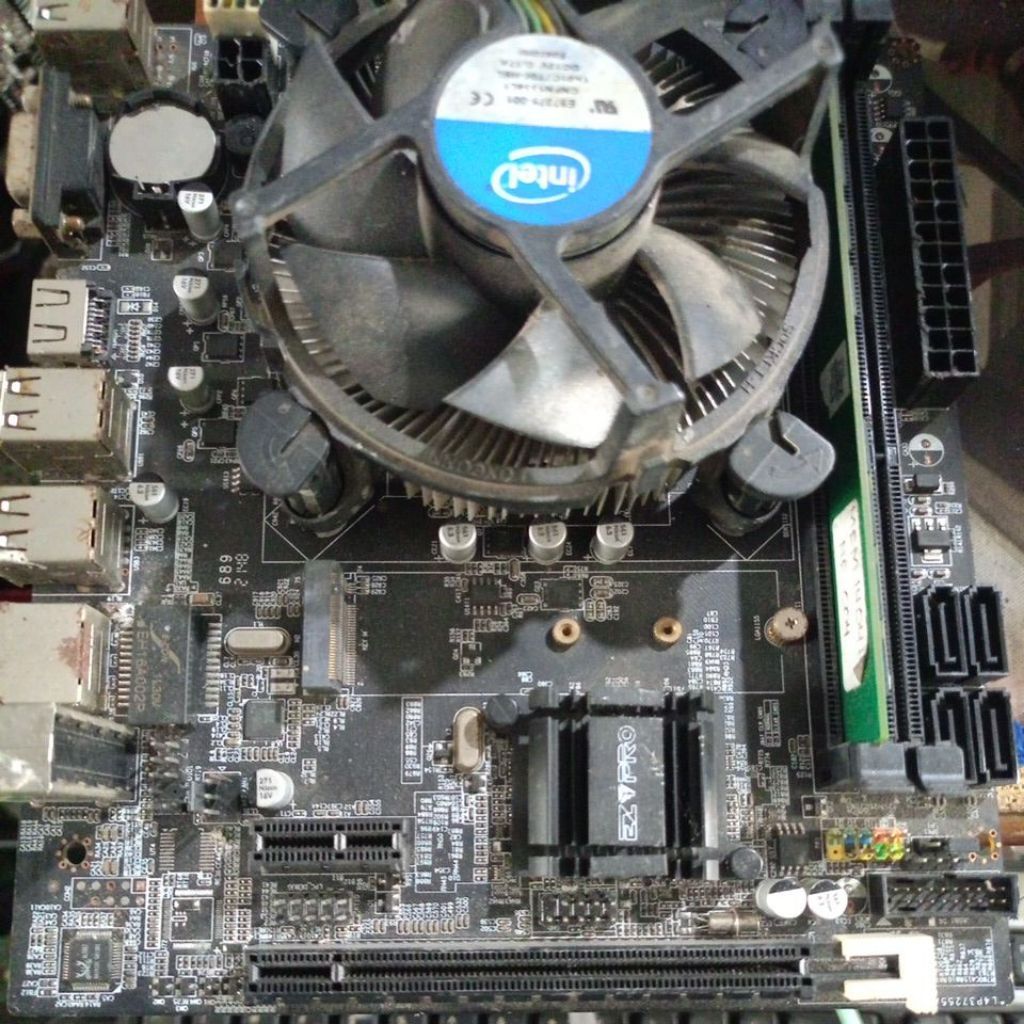 H61 EZpro set minus slot ram 1 cek display