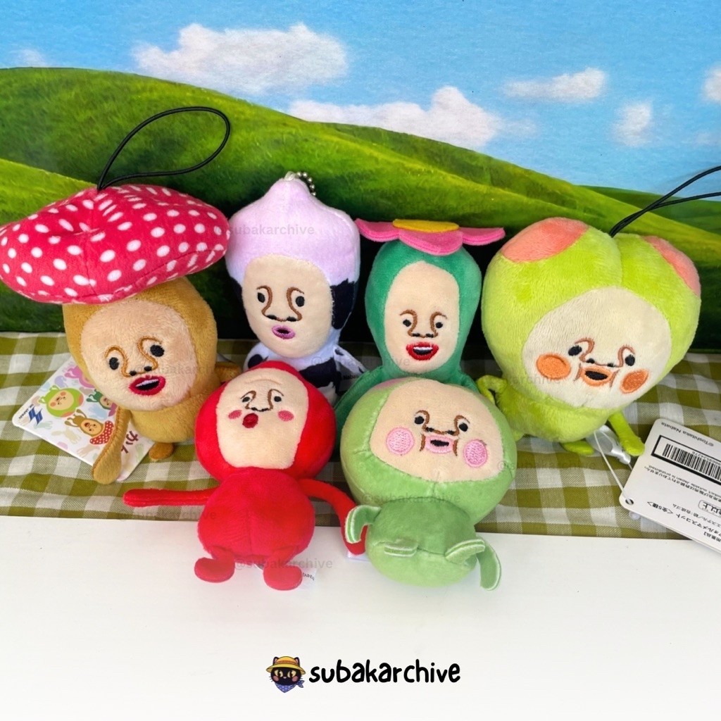 [subakarchive] UPDATE STOCK Kobito Keychain Kobito Zukan Brand Ori Jepang Kobito Plush Doll Keychain
