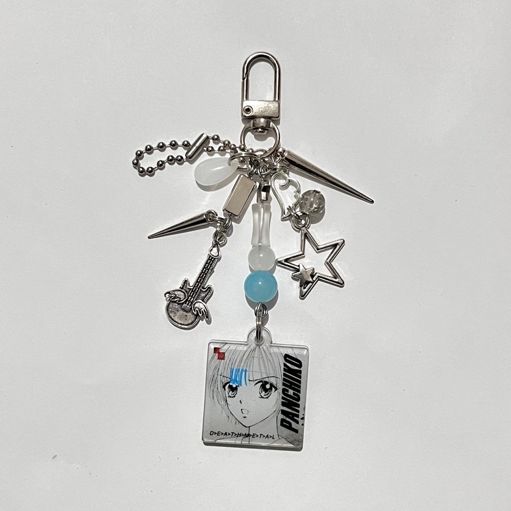 panchiko deathmetal keychain gantungan kunci bag charm by zero roentgen