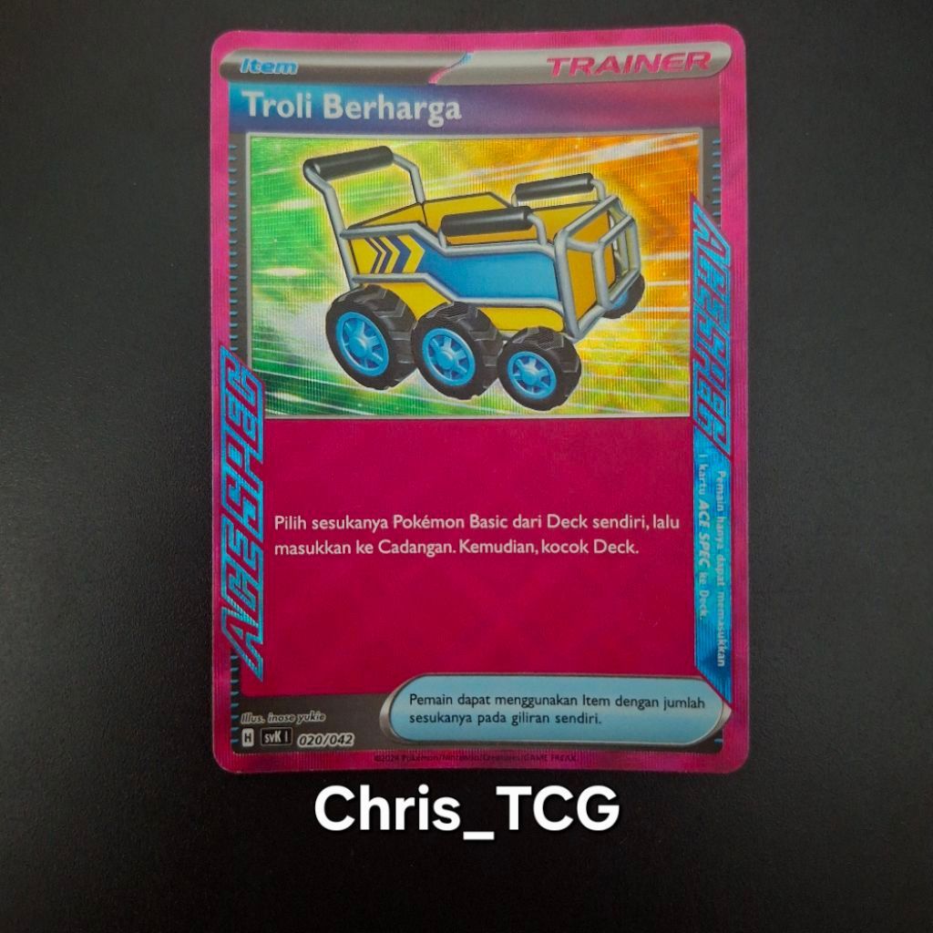 Pokemon (ID) Troli Berharga - ACE SPEC