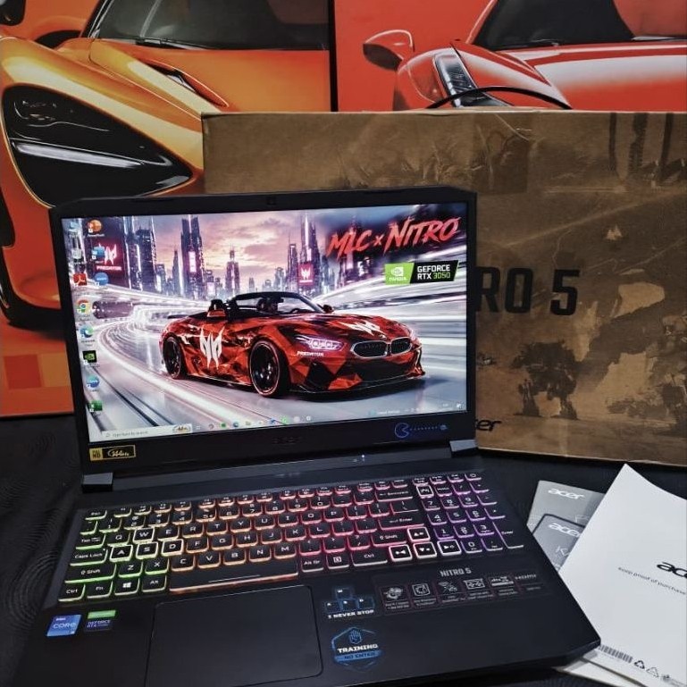 Laptop ACER NITRO 5-AN515-57 GEN 11 NVIDIA RTX 3050Ti RGB(ACER PREDATOR)