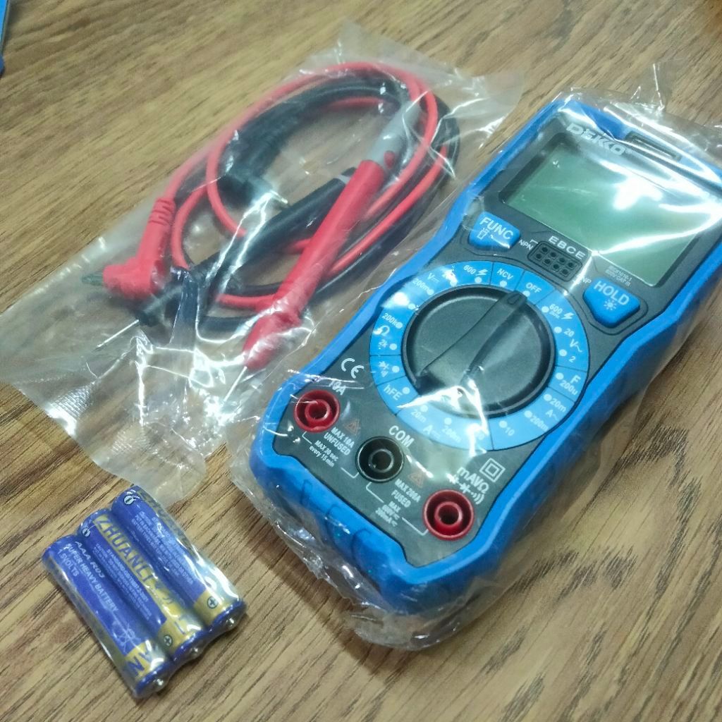 DEKKO DM-133T MULTITESTER DIGITAL AVOMETER ORIGINAL