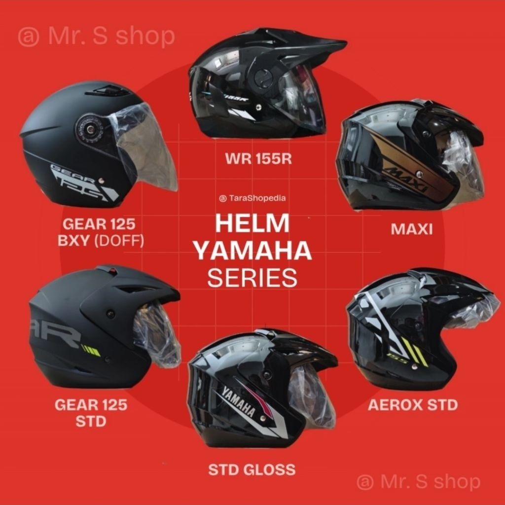 HELM ORIGINAL BER-SNI HELM HALF FACE (HELM BAWAAN MOTOR)