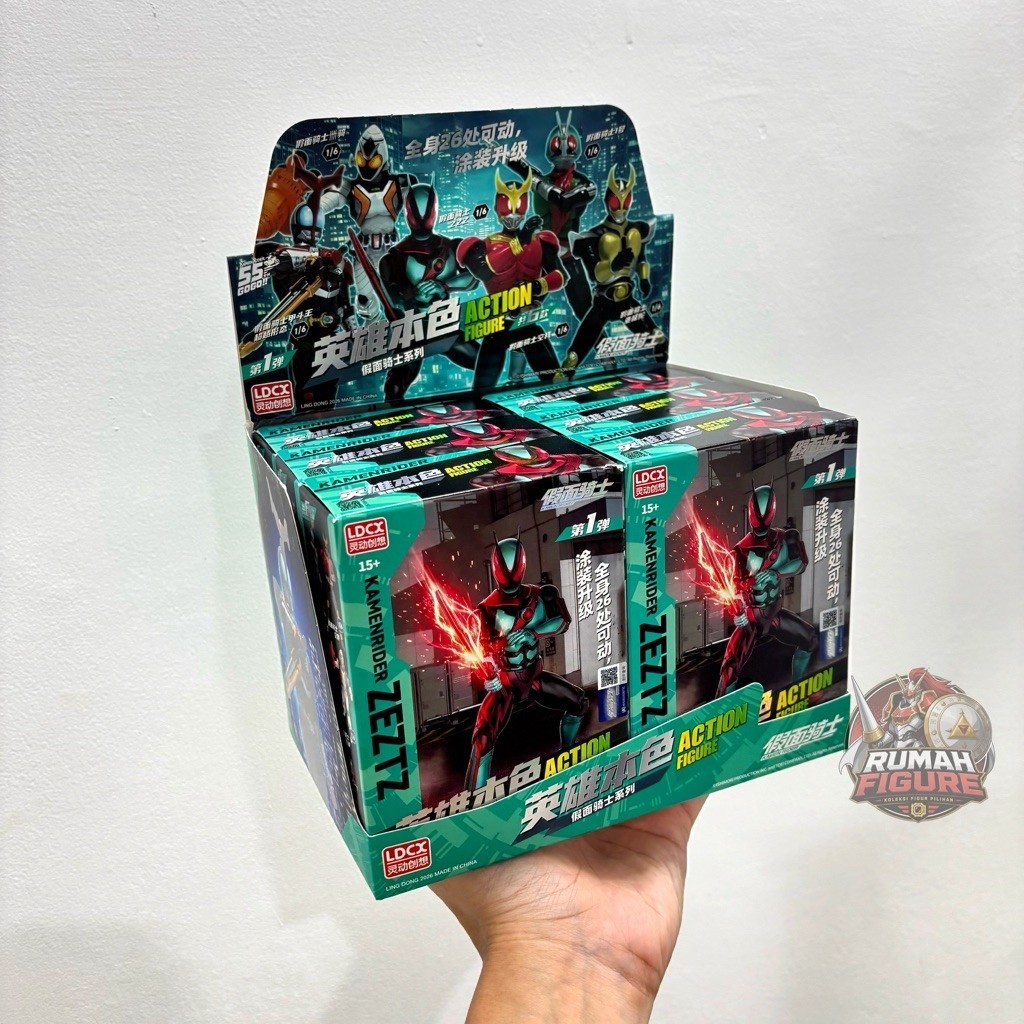 [READY STOCK ] FIXED/SELECTED CHARACTERS & BLIND BOX LDCX KAMEN RIDER ZEZTZ, KUUGA, AGITO, ICHIGO, H