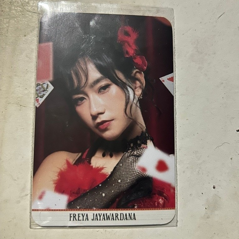 Photocard JKT48 Freya ALL IN Tour 2025
