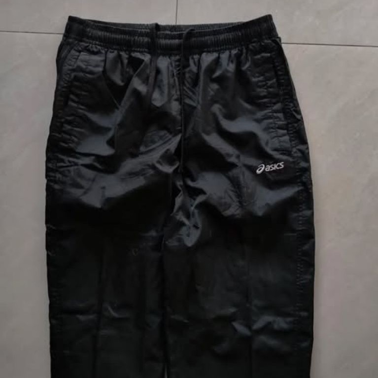 Celana Training Parasut ASICS Size L Original Second