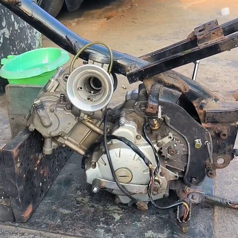 Braket mesin MX old pnp rangka C series