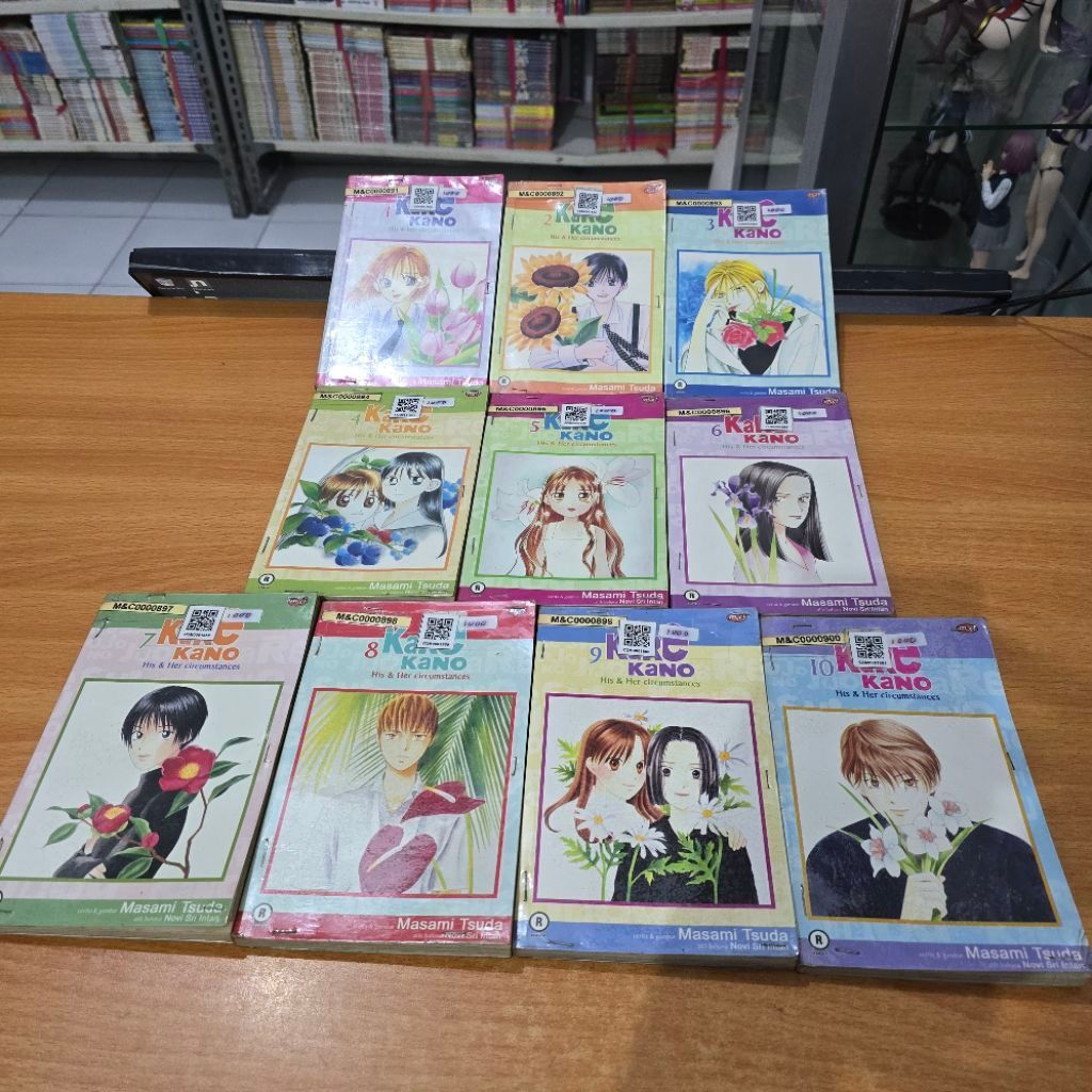 Bundle Komik Kare Kano Volume 1-21 Preloved