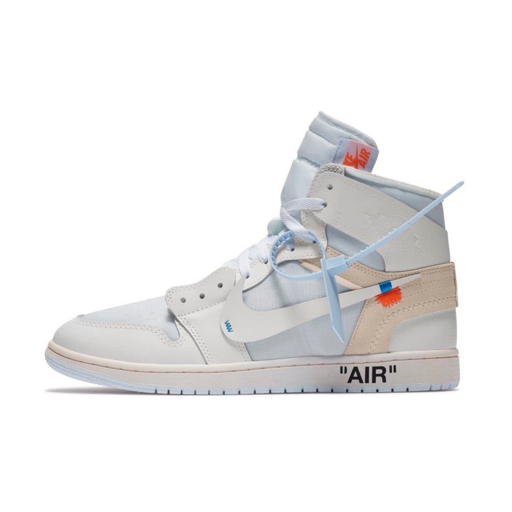 Air Jordan 1 High OG Alaska Virgil Abloh Off White AA3834 100 100% Original Authentic