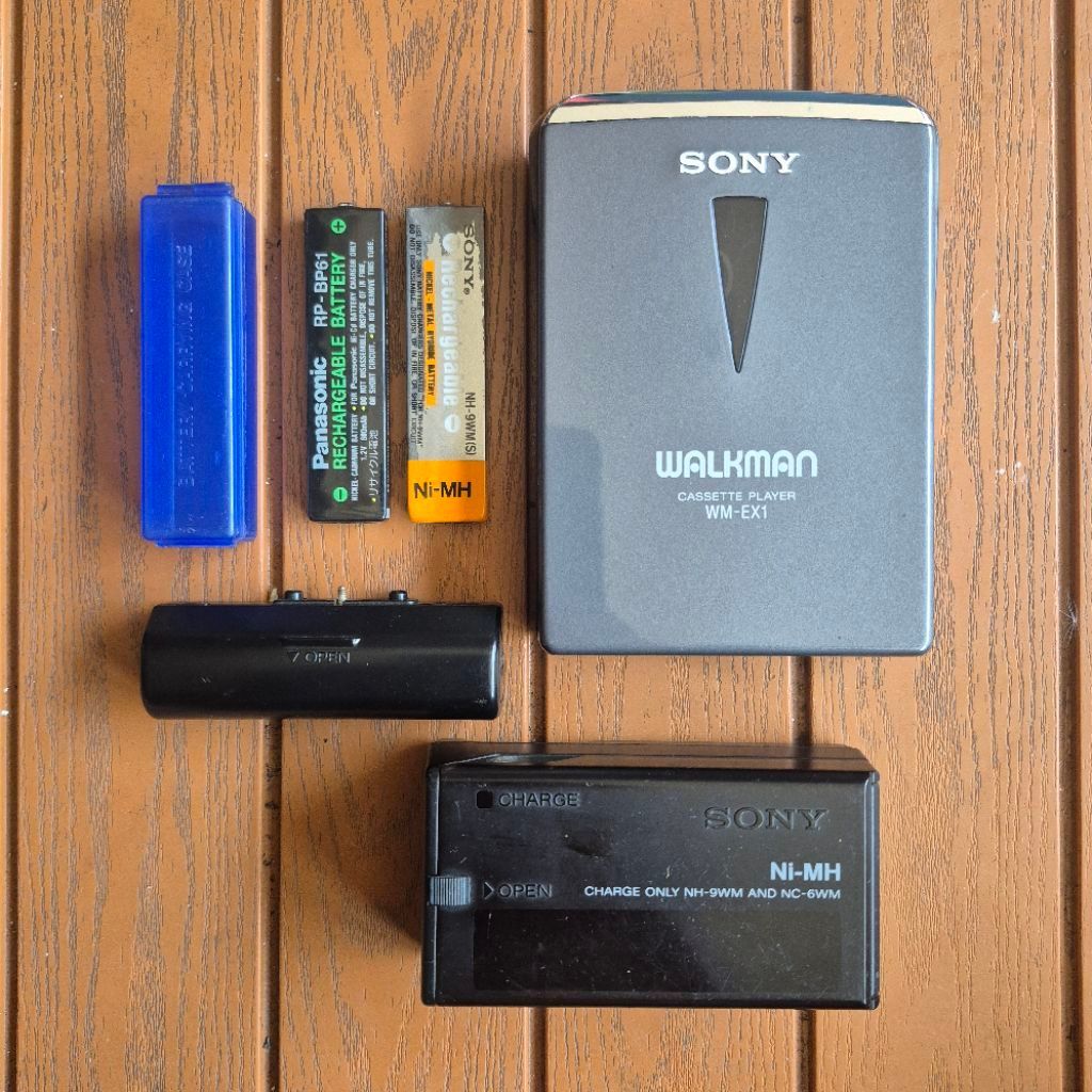 walkman sony wm-ex1 kaset pita player slim mulus