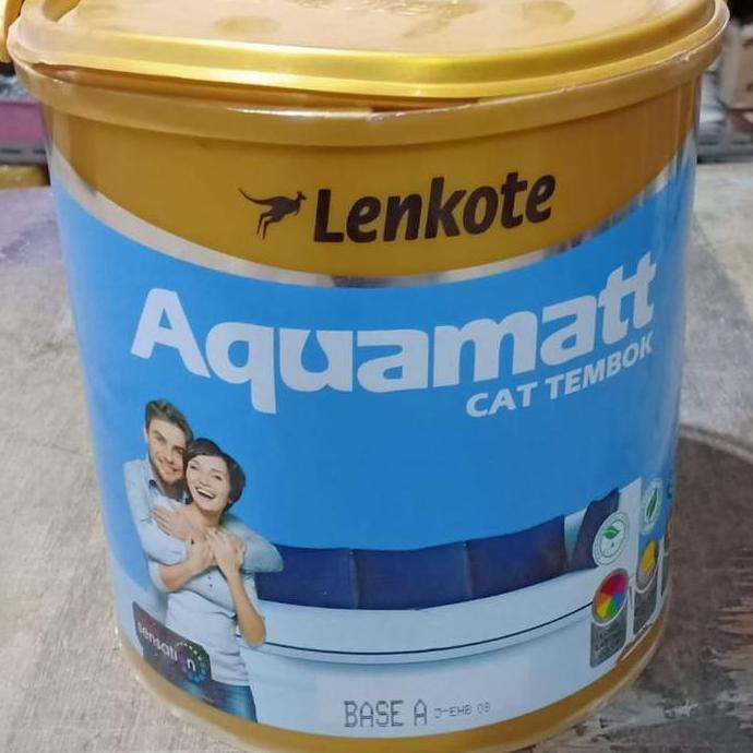 NEW CAT TEMBOK TINTING LENKOTE AQUAMATT INTERIOR CAT AVIAN BRANDS 5 KG