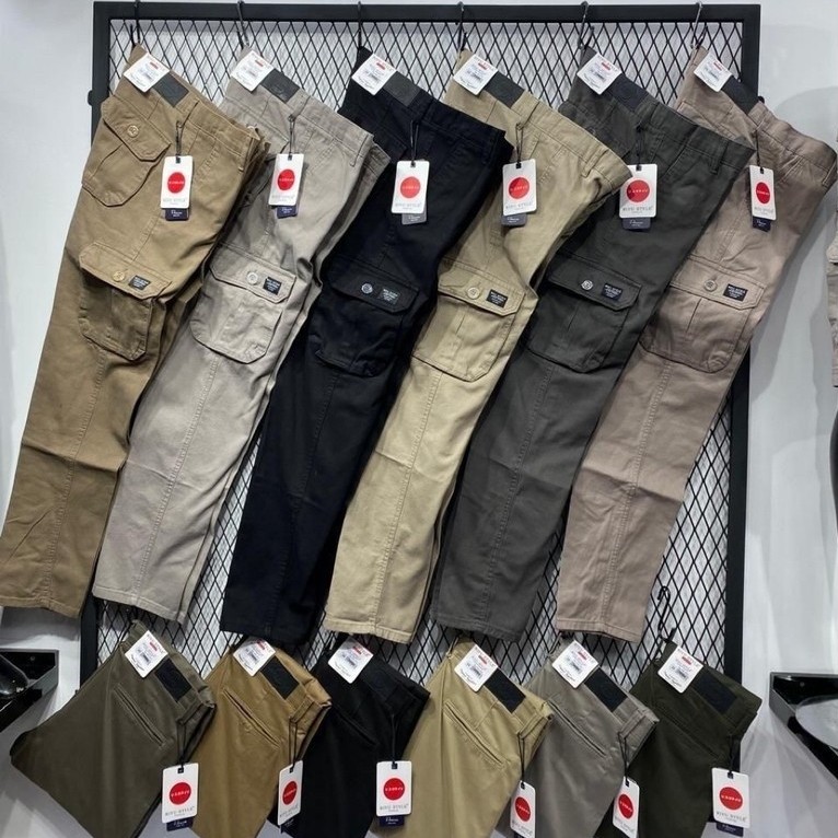 celana cargo riyu style
