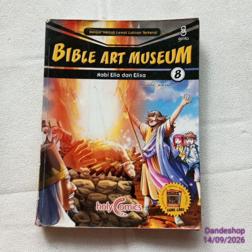 Bible Art Museum 8 ~ Nabi Elia dan Elisa _ oleh Mouseion & Kim Yeon-su Penerbit Bhuana Ilmu Populer 