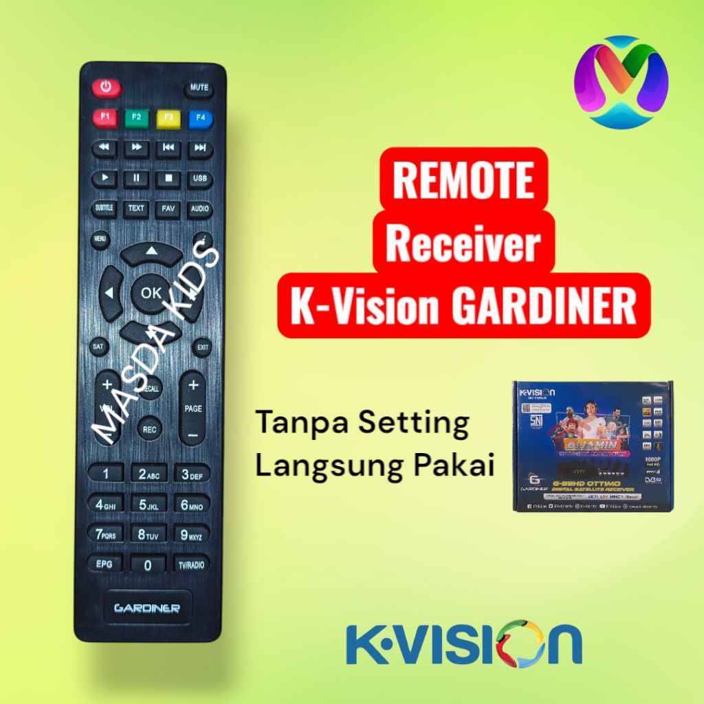 Remote receiver parabola K-Vision GARDINER