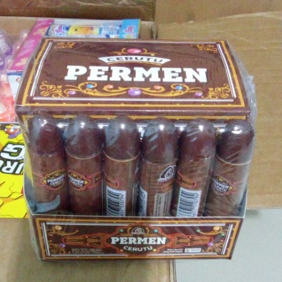Permen coklat berbentuk srutu isi 30 pcs