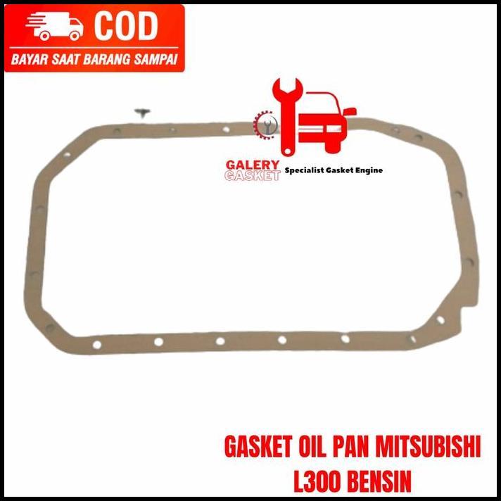 DISKON PAKING CARTER PACKING BAK OLI L300 BENSIN GASKET OIL PAN L300 BENSIN 