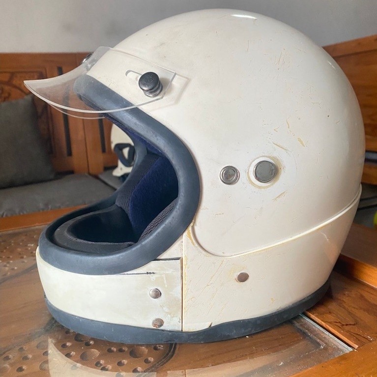 helm jadul trx custom / helm trx pesek