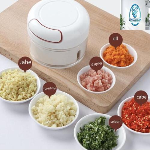 Mini Food Chopper Blender Bumbu Manual Speedy Chopper Mini
