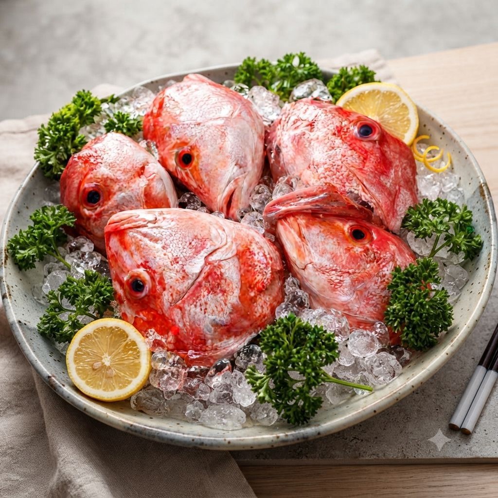 Kepala Ikan Kakap Merah Segar / Kepala Ikan Kakap Merah Segar