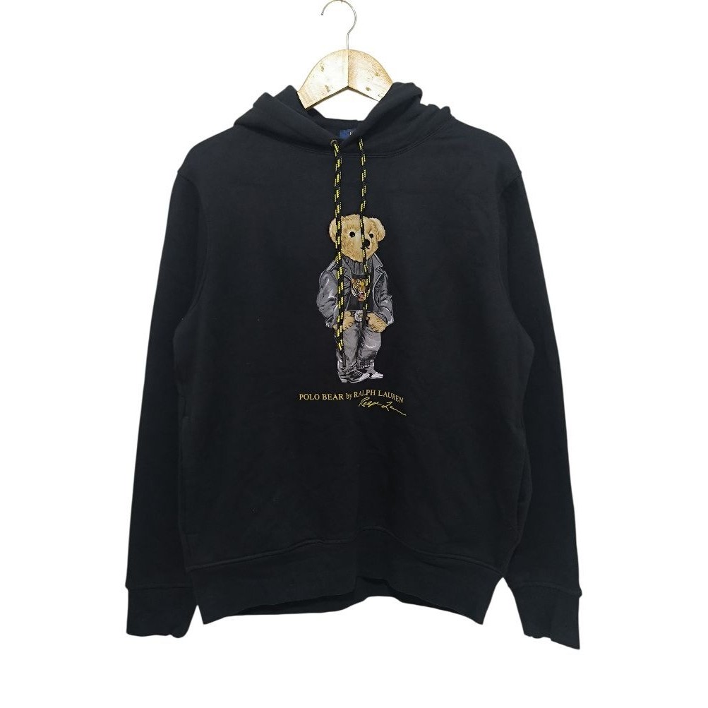 Jacket Hoodie Polo Bear by Polo Ralph Lauren Black M