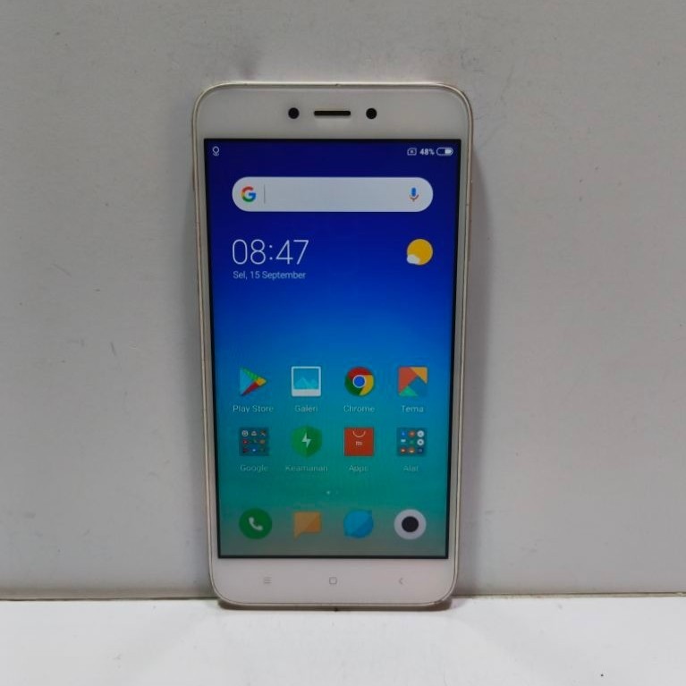 HP XIAOMI REDMI 5A (4G) RAM 2/16GB HANDPHONE ANDROID SECOND NORMAL SIAP PAKAI