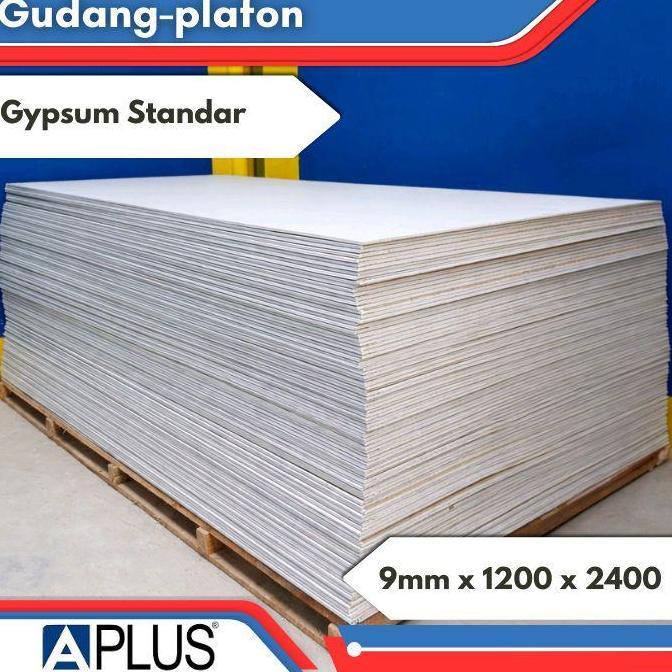 Fw5 Gypsum Aplus 09Mm 1200X2400 / Plafon / Gipsum / Gypsum / Aplus